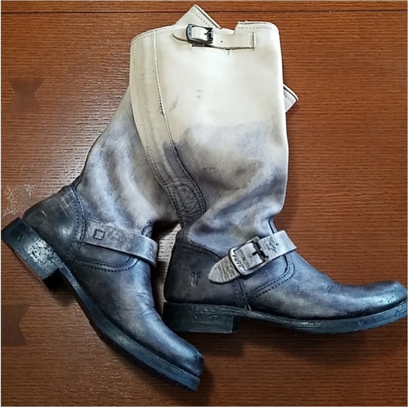 Frye Shoes - Frye Veronica Ombre Stonewashed size 7.5 *Rare*